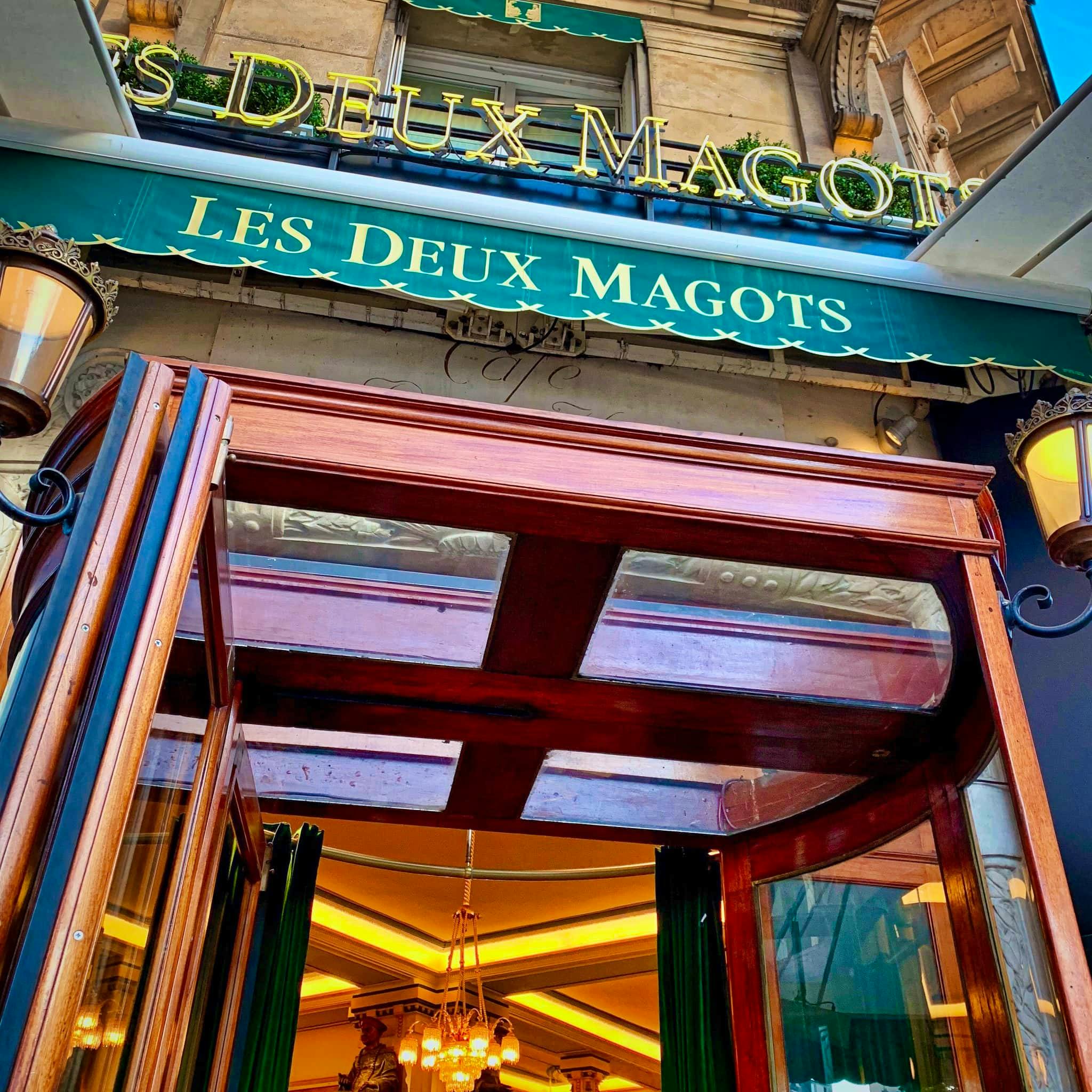 Cafes en Paris Le Deux Magots