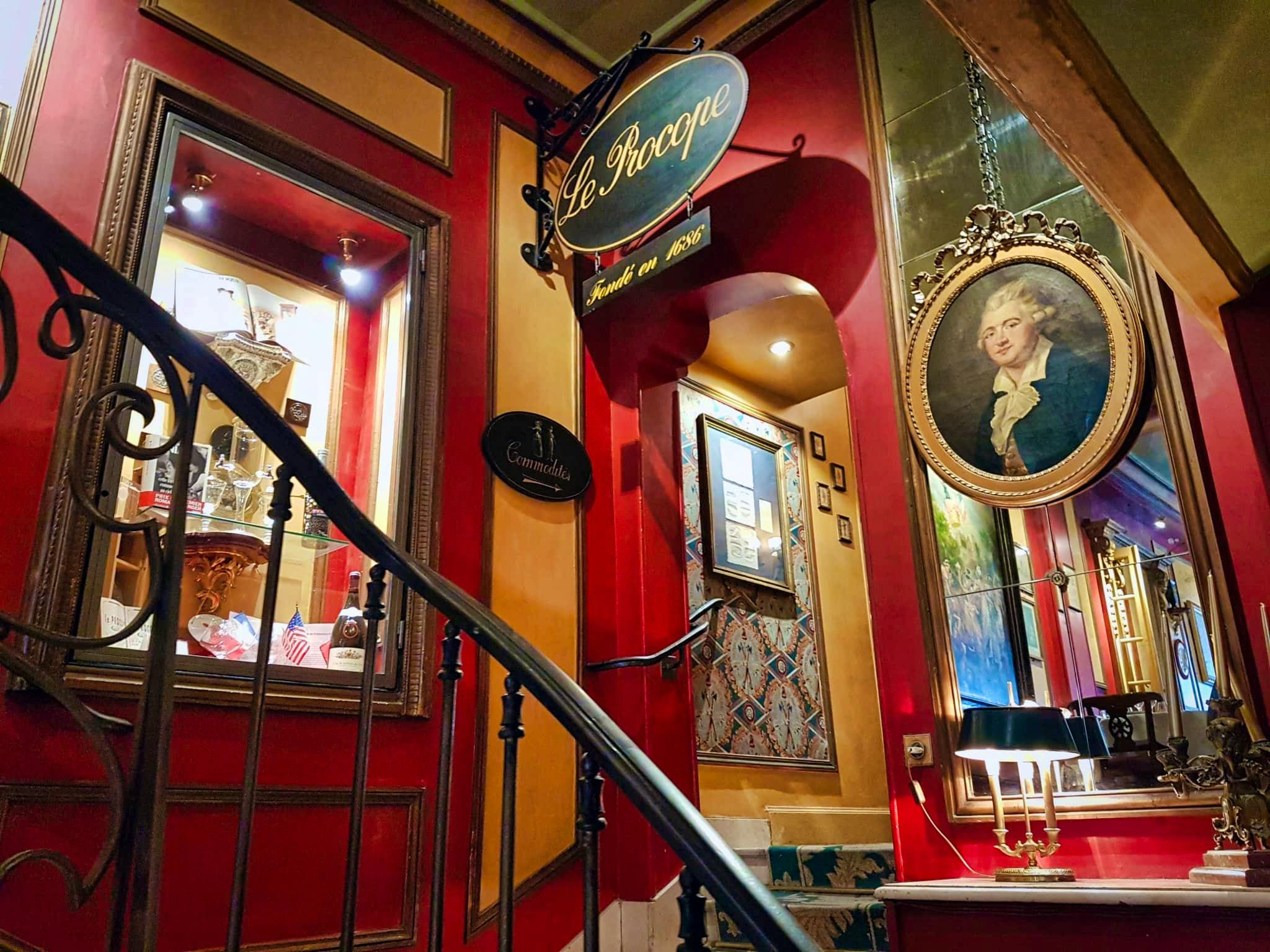 Cafes en Paris Le Procope