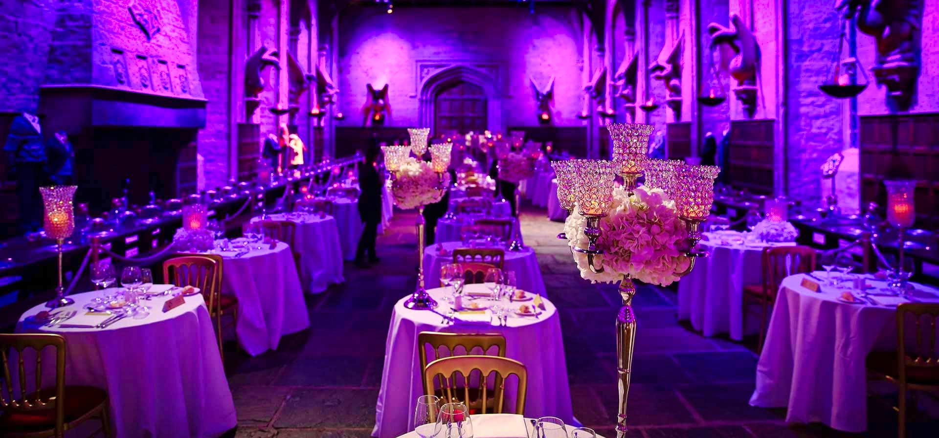 Comedor Harry Potter Warner Studios Londres