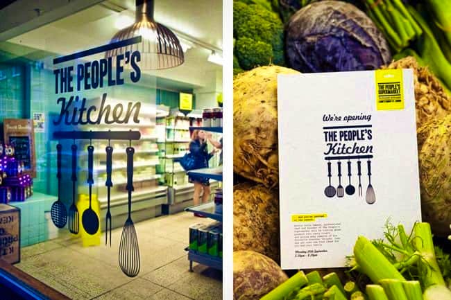 Supermercado comida orgánica en Londres