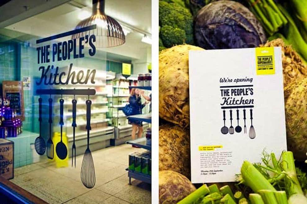 Supermercado comida orgánica en Londres
