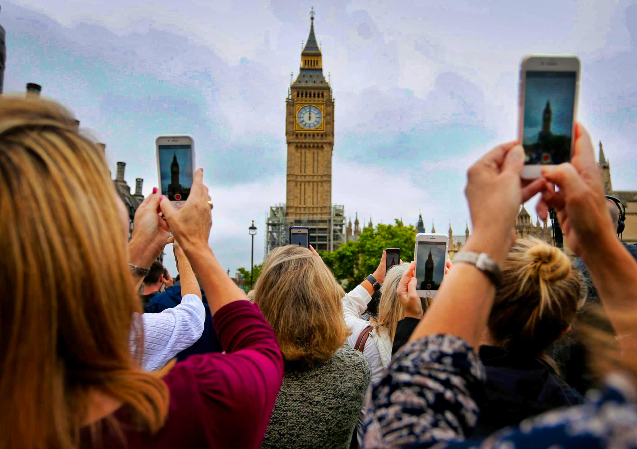 Big Ben Londres Desde Turibus Dos Pisos