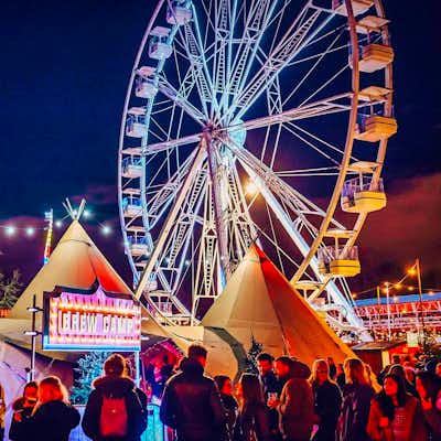 Qué hacer Londres en diciembre feria Winter Wonderland Hyde Park