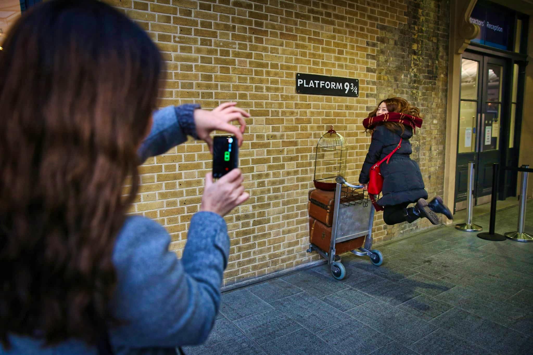 Anden 9 3/4 Estacion Kings Cross Londres