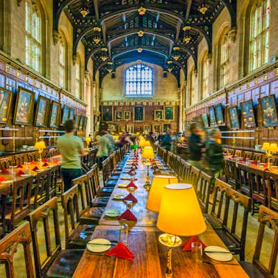 Londres en primavera – Christ Church Hall Harry Potter Oxford