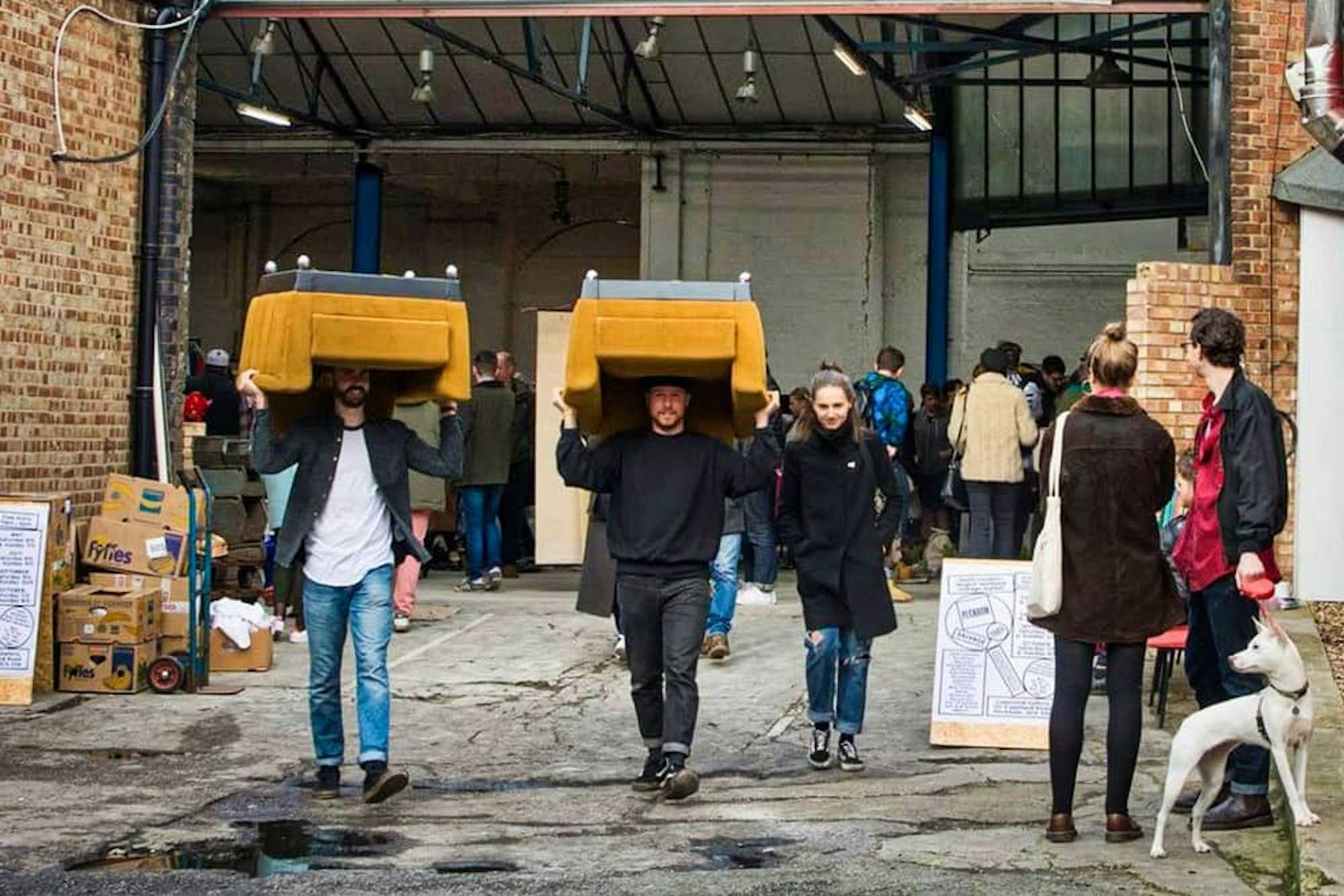 Hackney Flea Market Mercado Pulgas Londres
