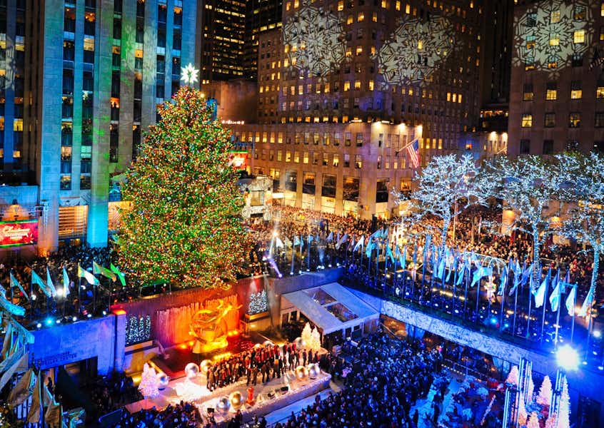 Navidad en Nueva York – Inauguracion Arbol Navidad Rockefeller Center Nueva York
