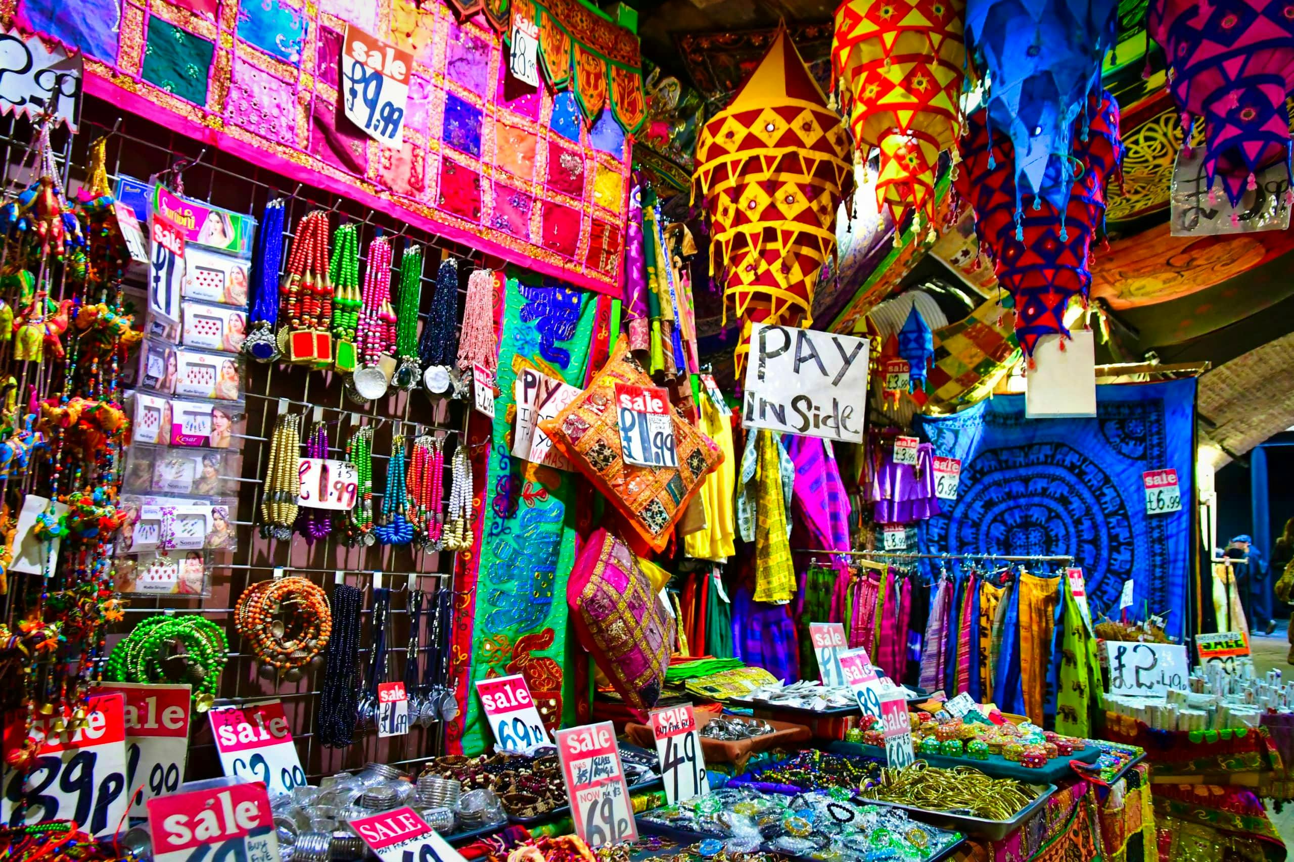 Mercado Petticoat Lane Compras en Londres
