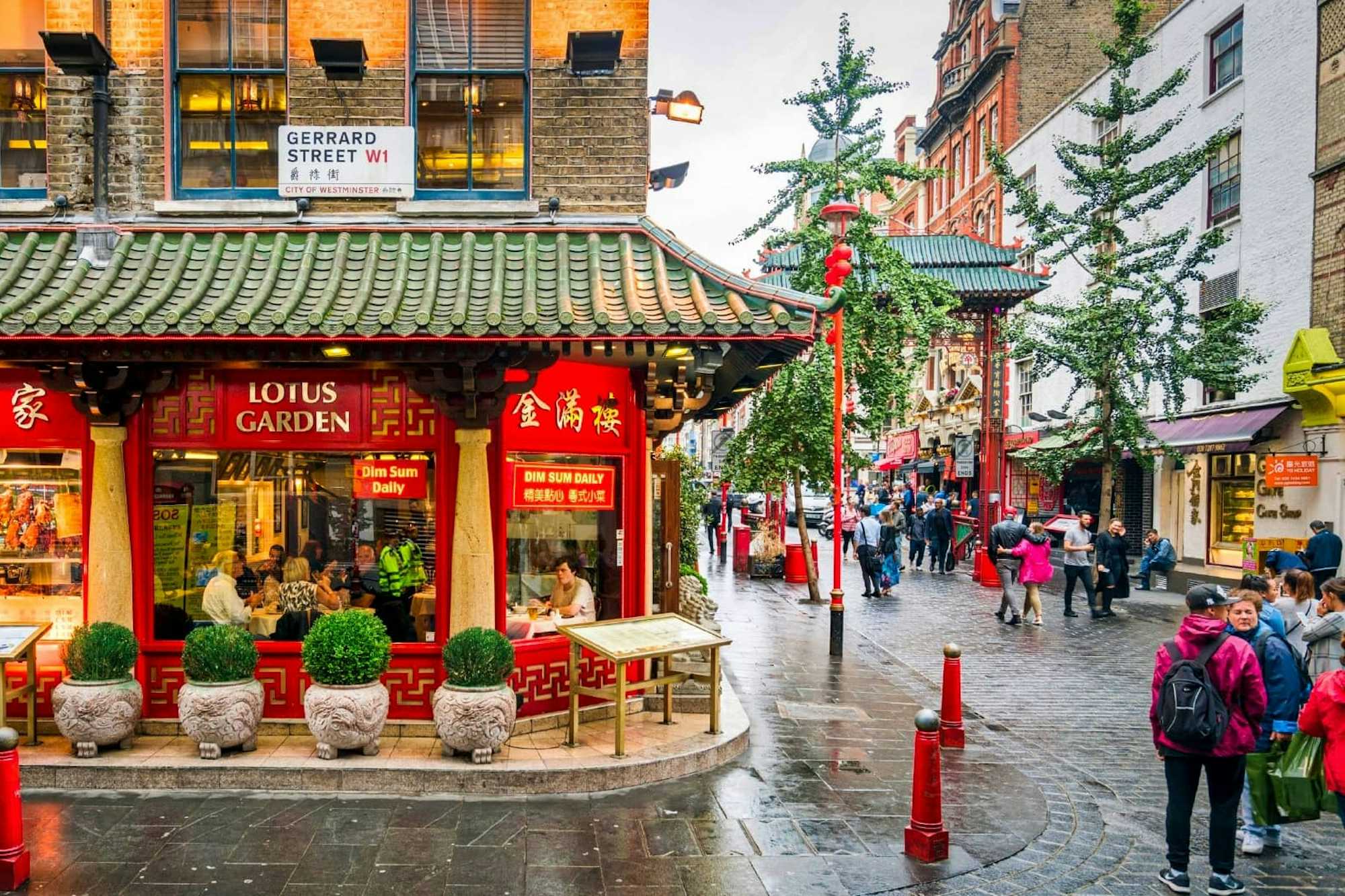 Chinatown Londres, Barrio Chino
