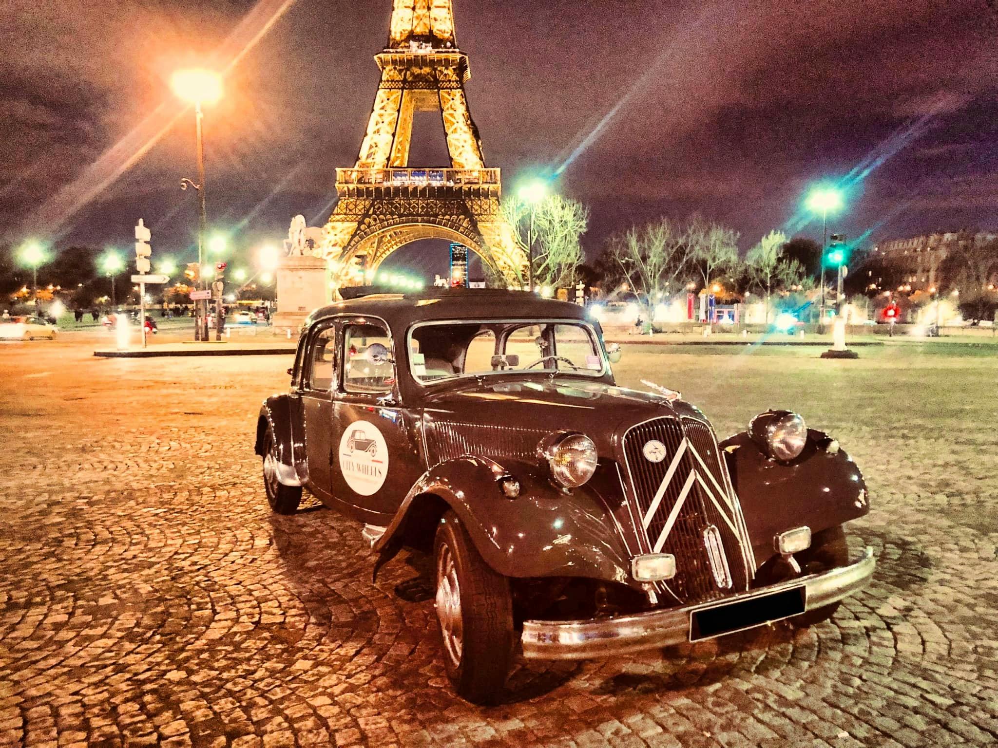 Tour Nocturno Coche Lujo Paris