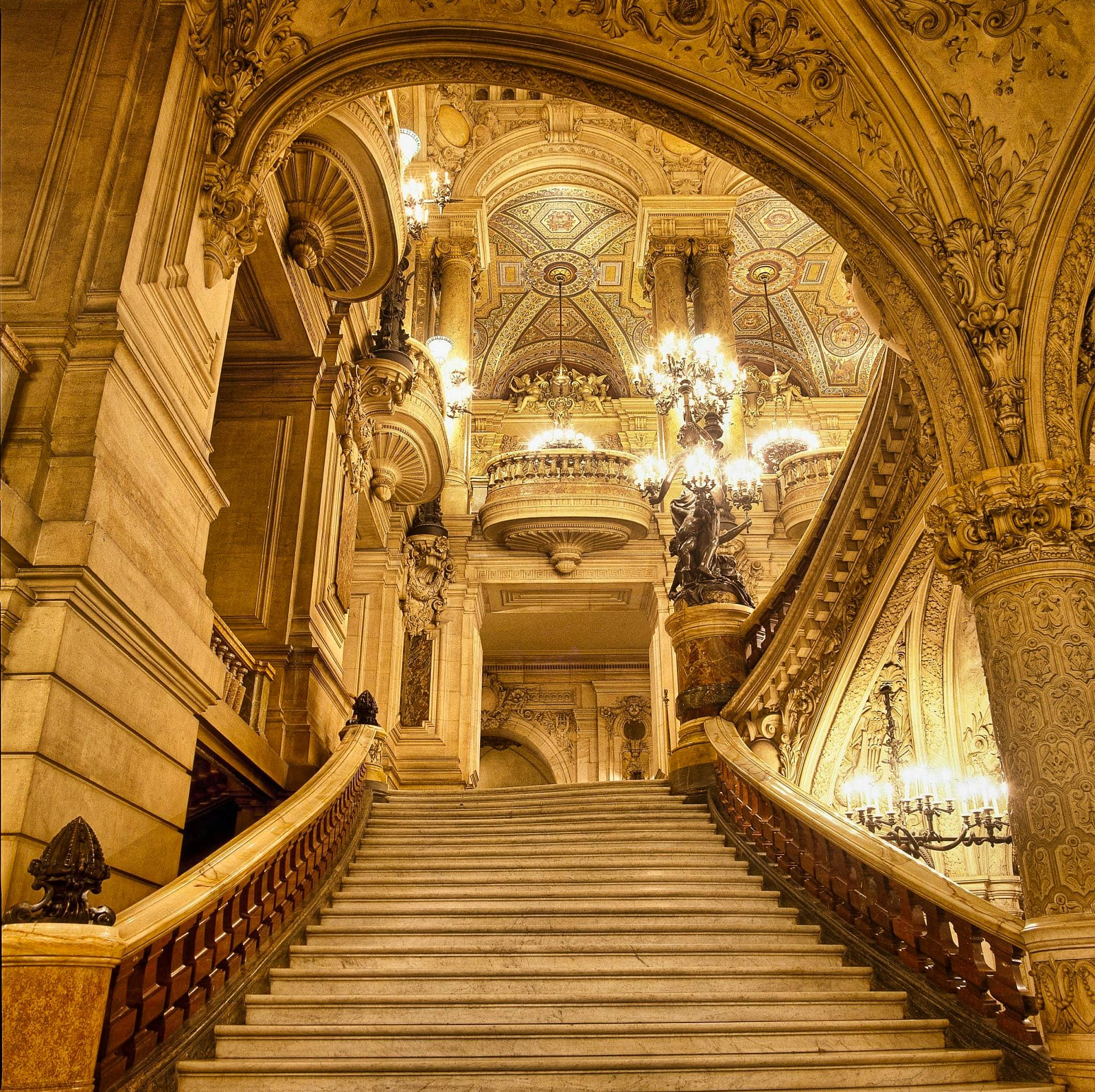 Escalera Opera Garnier Paris