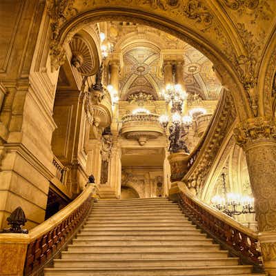Escalera Opera Garnier Paris