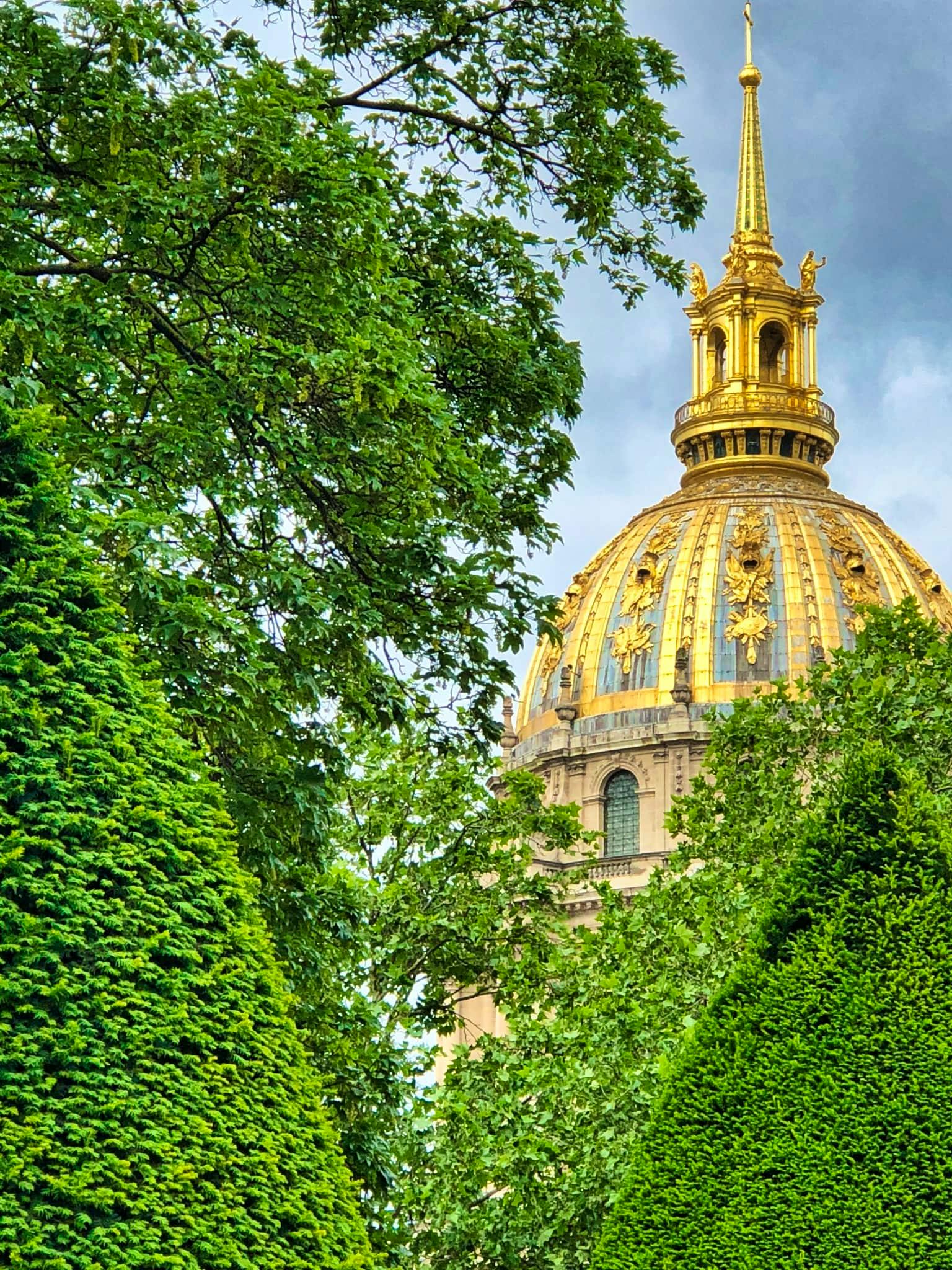 Jardines Museo Rodin Cupula Invalidos Paris