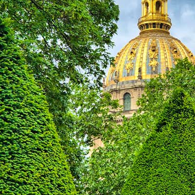 Jardines Museo Rodin Cupula Invalidos Paris