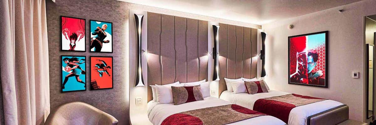 Disney New York Art Of Marvel Hotel habitaciones Disneyland Paris