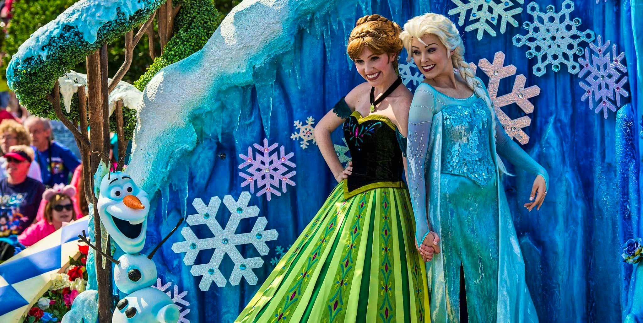 Desfile Frozen Disneyland Paris