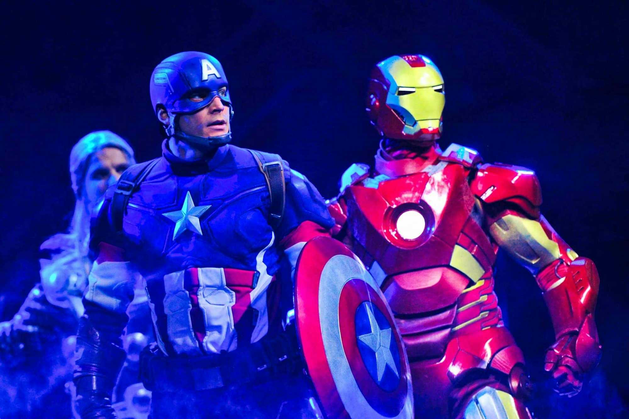 Superheroes Marvel En Disneyland Paris