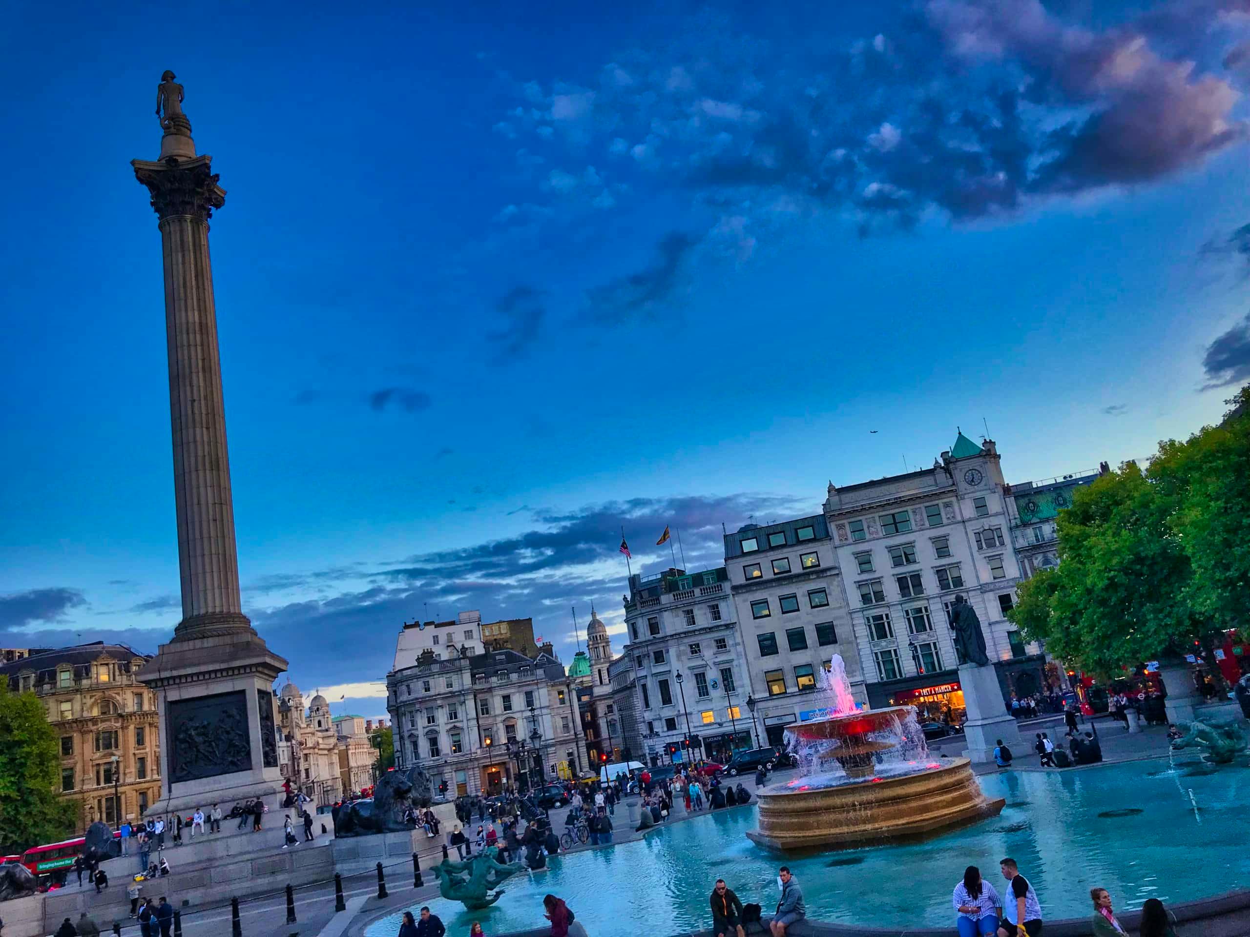 Trafalgar Square Westminster Londres