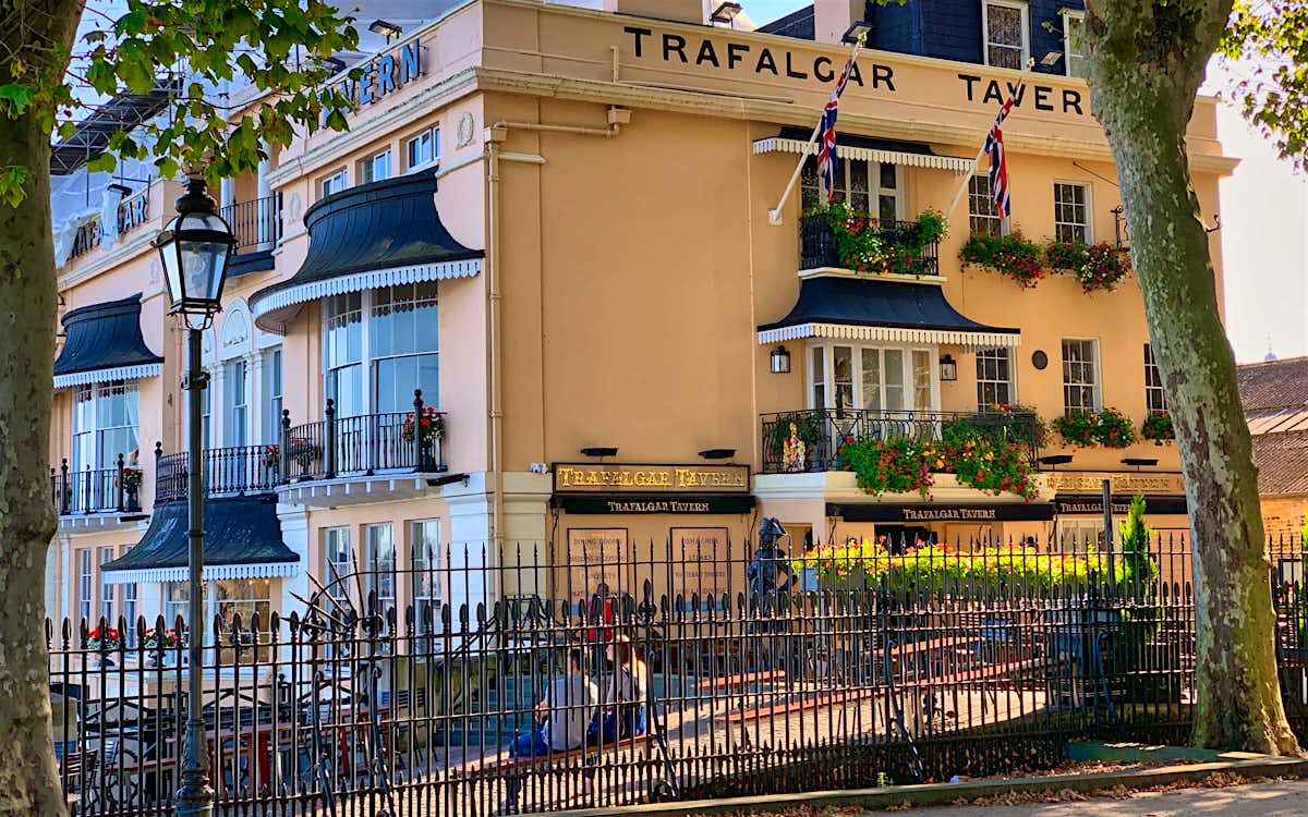 Qué ver en Greenwich, Londres — Trafalgar Tavern pub Pubs Greenwich Trafalgar Tavern Londres