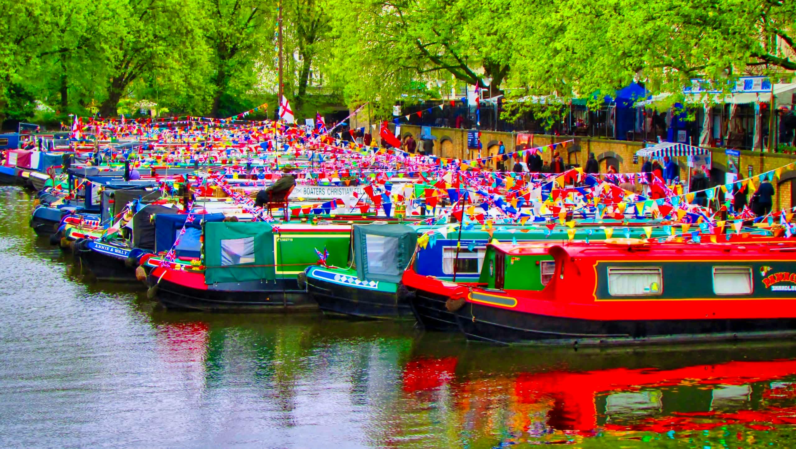 Little Venice Canalway Cavalcade Londres