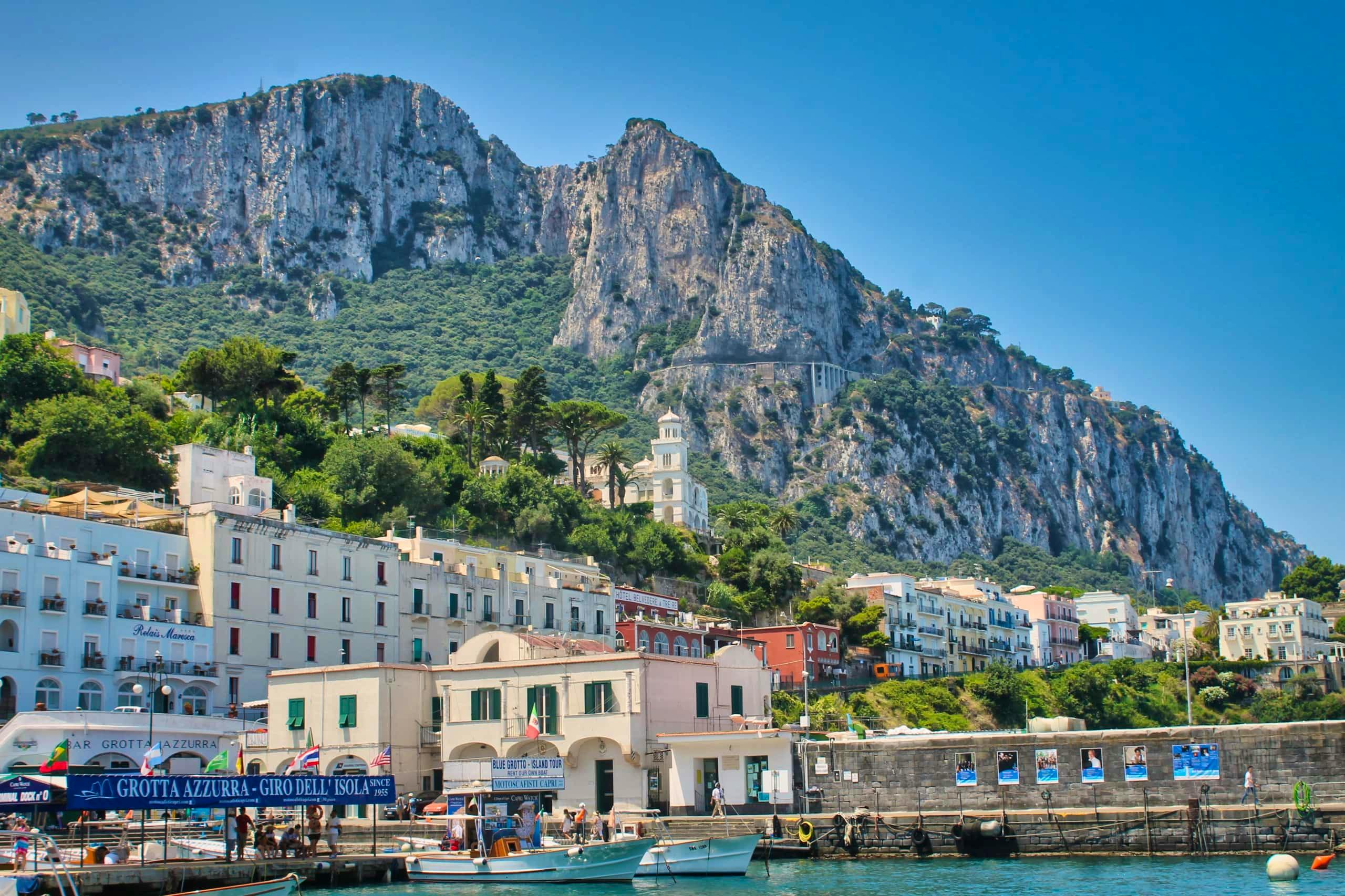 Isla Capri Campania Italia