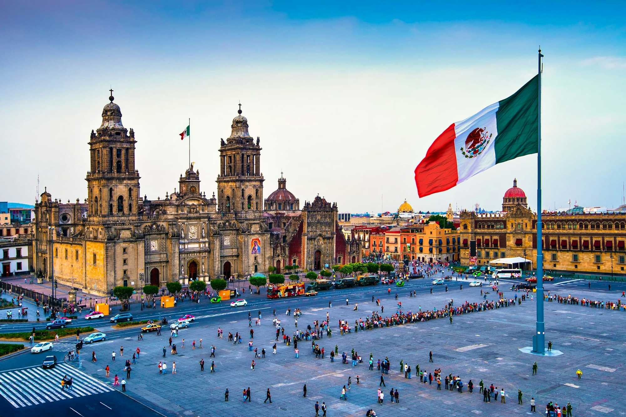 Zocalo Catedral Metropolitana Ciudad de Mexico