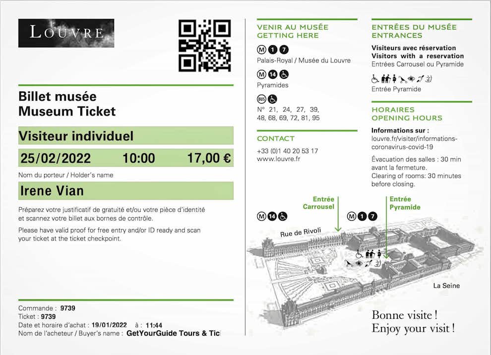 Cómo visitar Museo Louvre 2026 Entrada Rapida Louvre Paris en Getyourguide