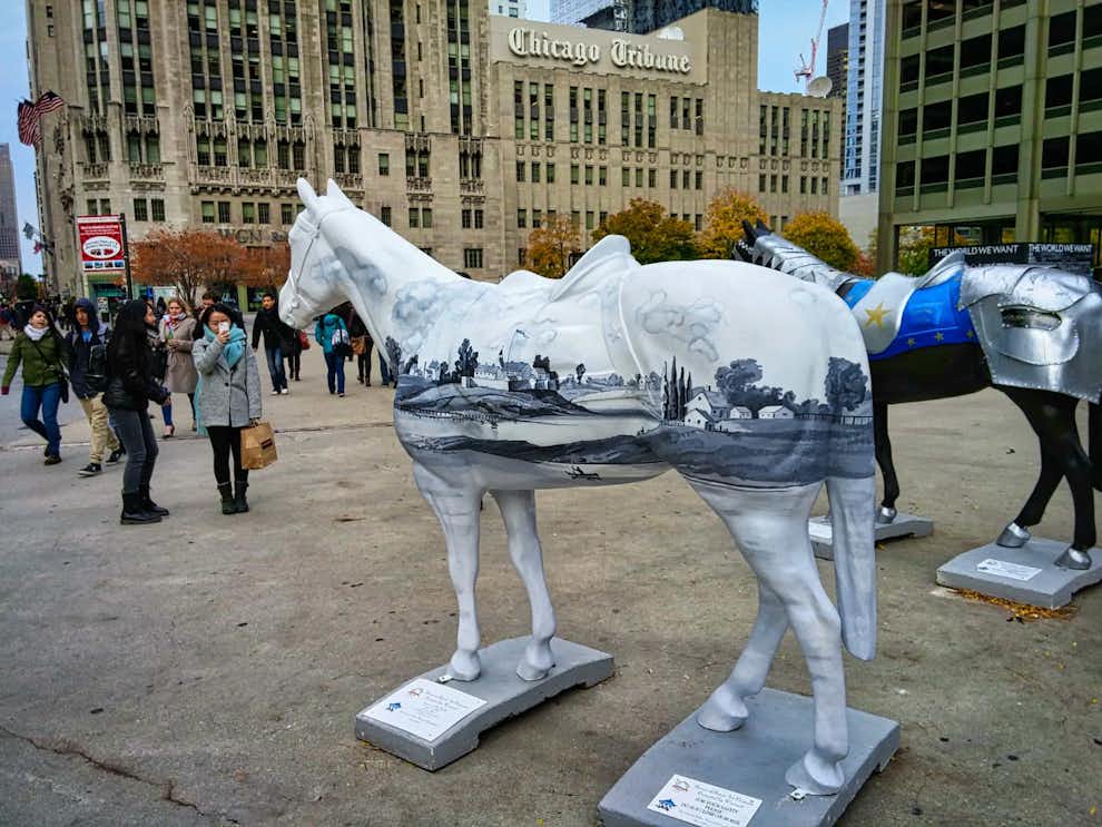 Horses of Honor: caballos de honor en Chicago