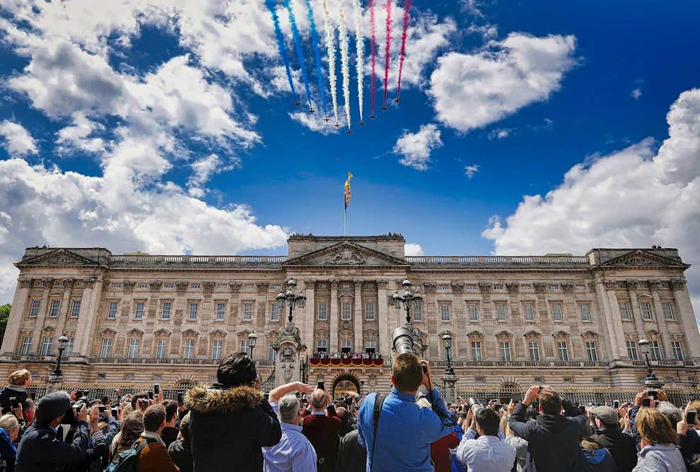 Qué hacer Londres en Junio: palacio de Buckingham y Trooping the Colour