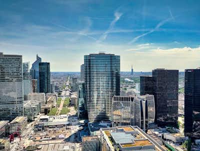 Panorámica desde el Gran Arco de la Défense Mejores vistas de París – Panorámica desde el Gran Arco de la Défense
