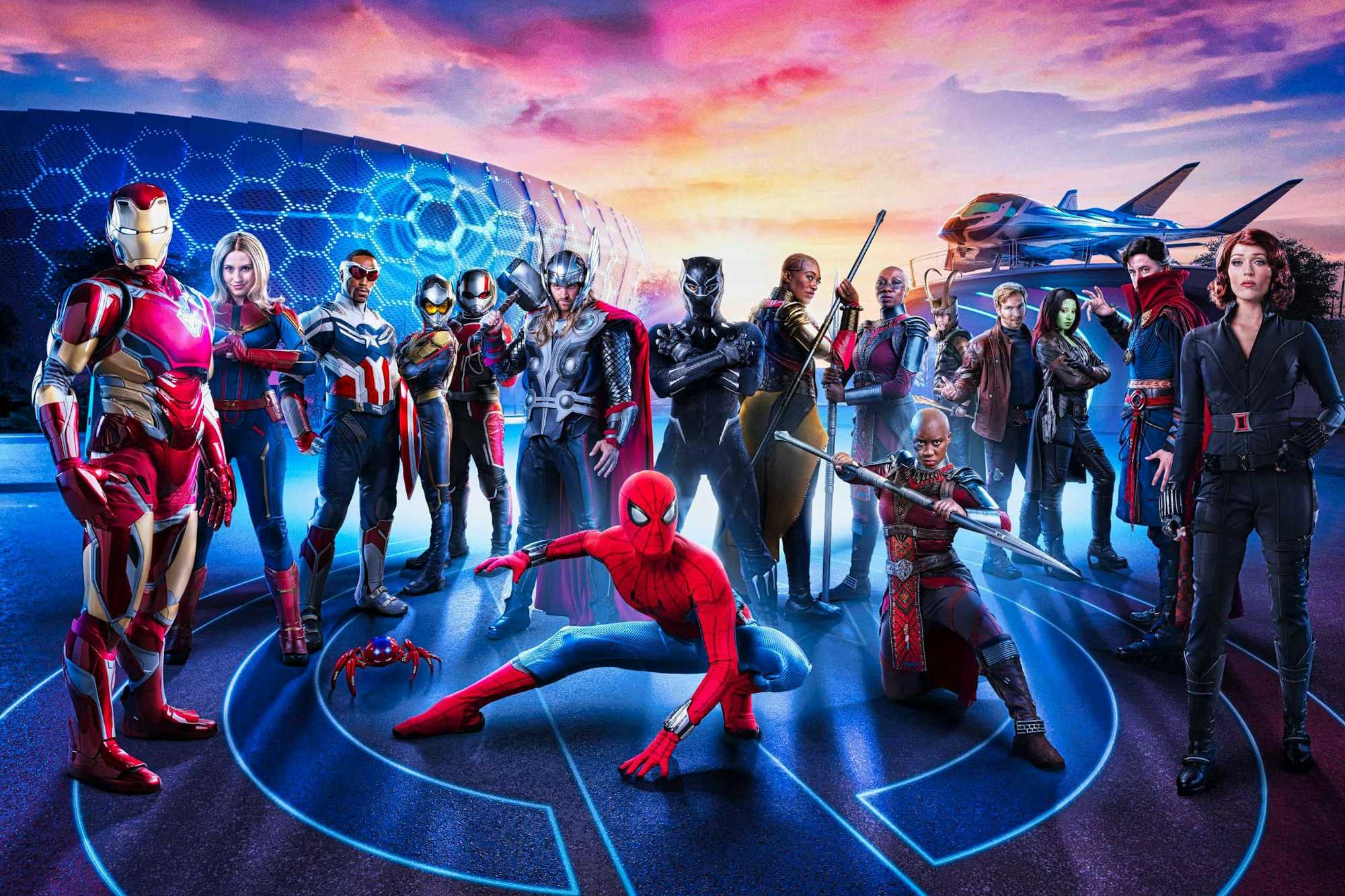 Avengers Campus mundo Vengadores Marvel Disneyland Paris