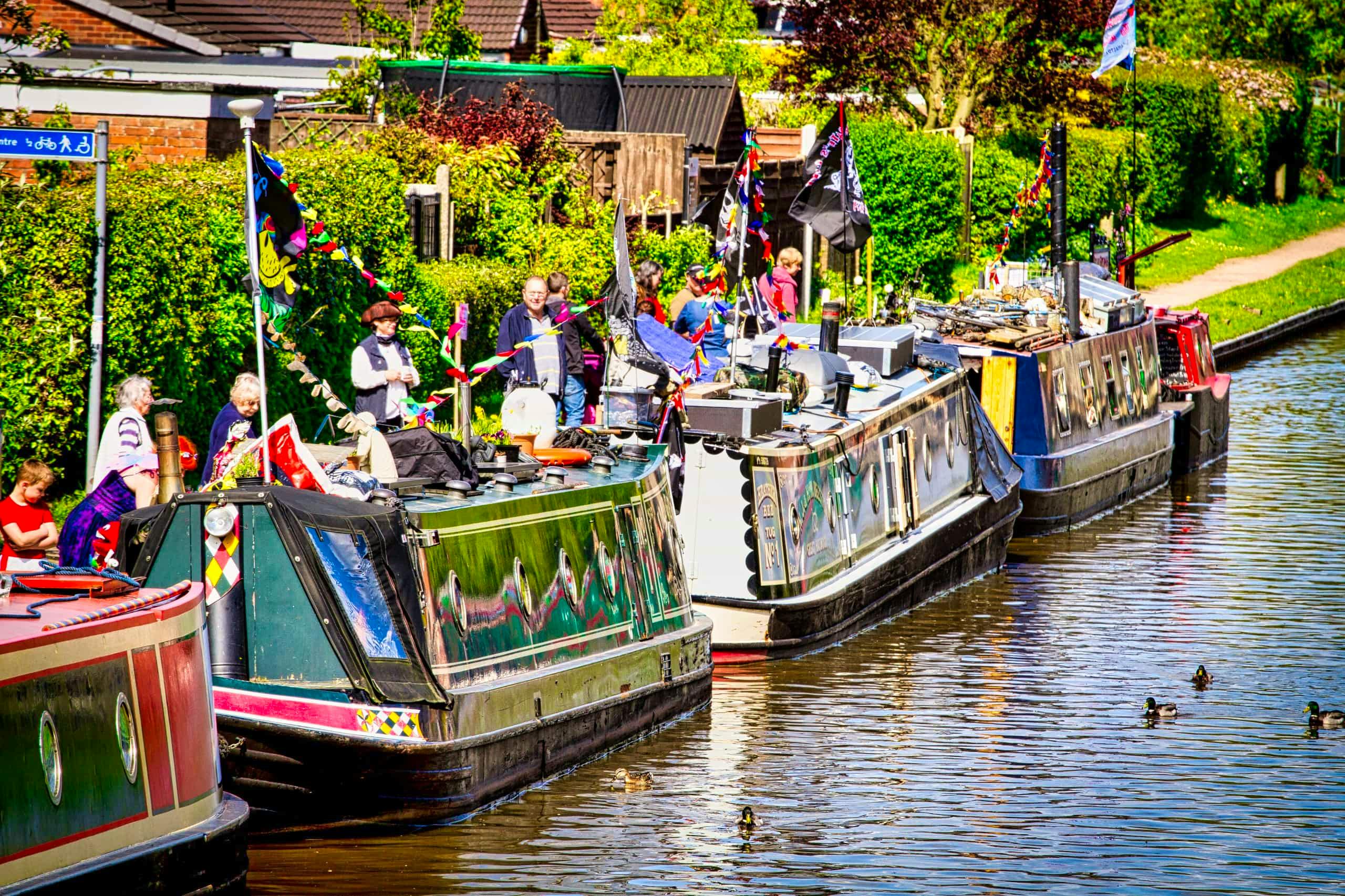 Londres en septiembre — Mercadillo del canal en Angel