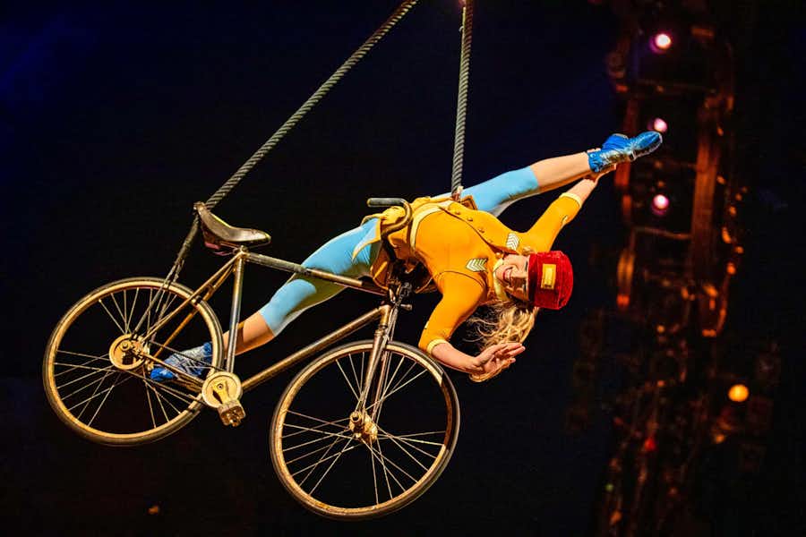 Bicicleta aérea entradas Circo del Sol Londres