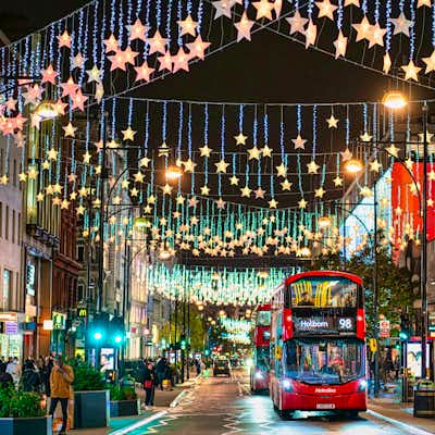 Luces navideñas de Londres Qué ver en Londres en Noviembre: Alumbrado navideño Oxford Street