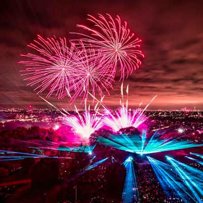Festival de fuegos artificiales Alexandra Palace Qué ver en Londres en Noviembre: Festival de fuegos artificiales Alexandra Palace