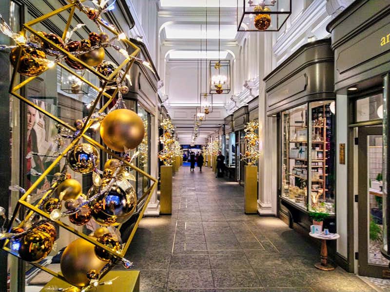 Dónde ir de compras de Navidad en Londres Mayfair