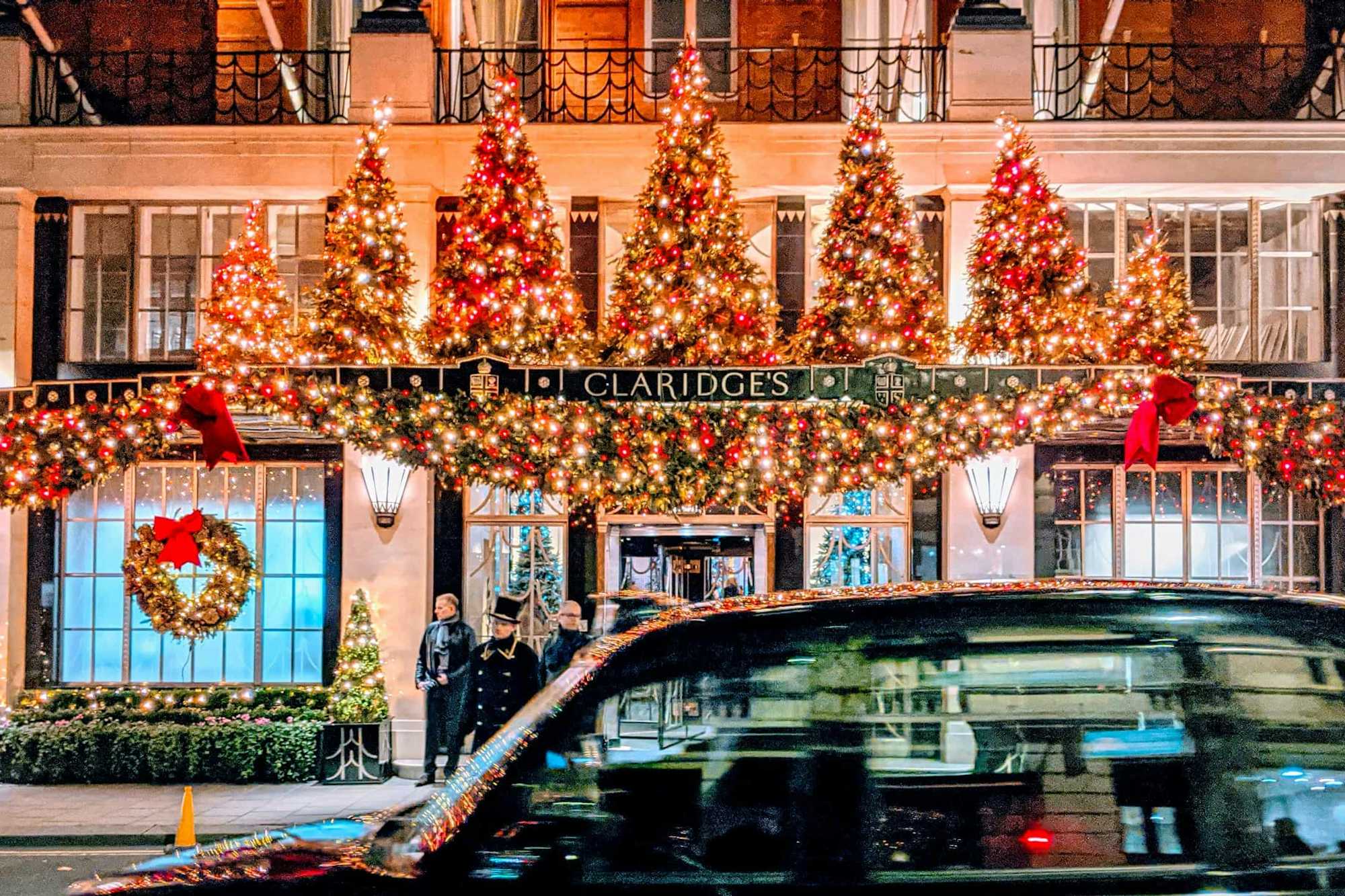 Hoteles en Londres para Navidad, Claridges