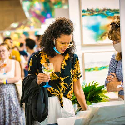 Qué hacer en Londres en marzo: visitar una feria de arte emergente
