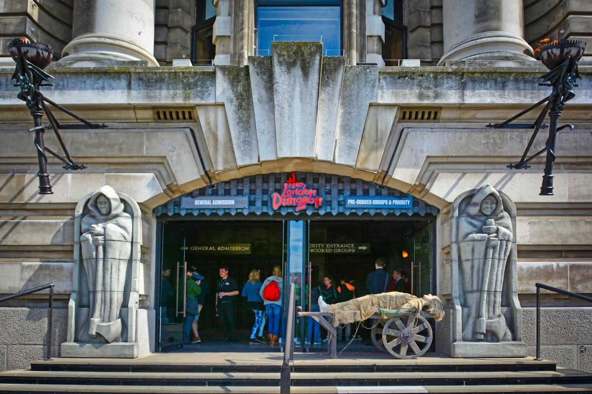 Entrada London Dungeon County Hall mazmorras de Londres