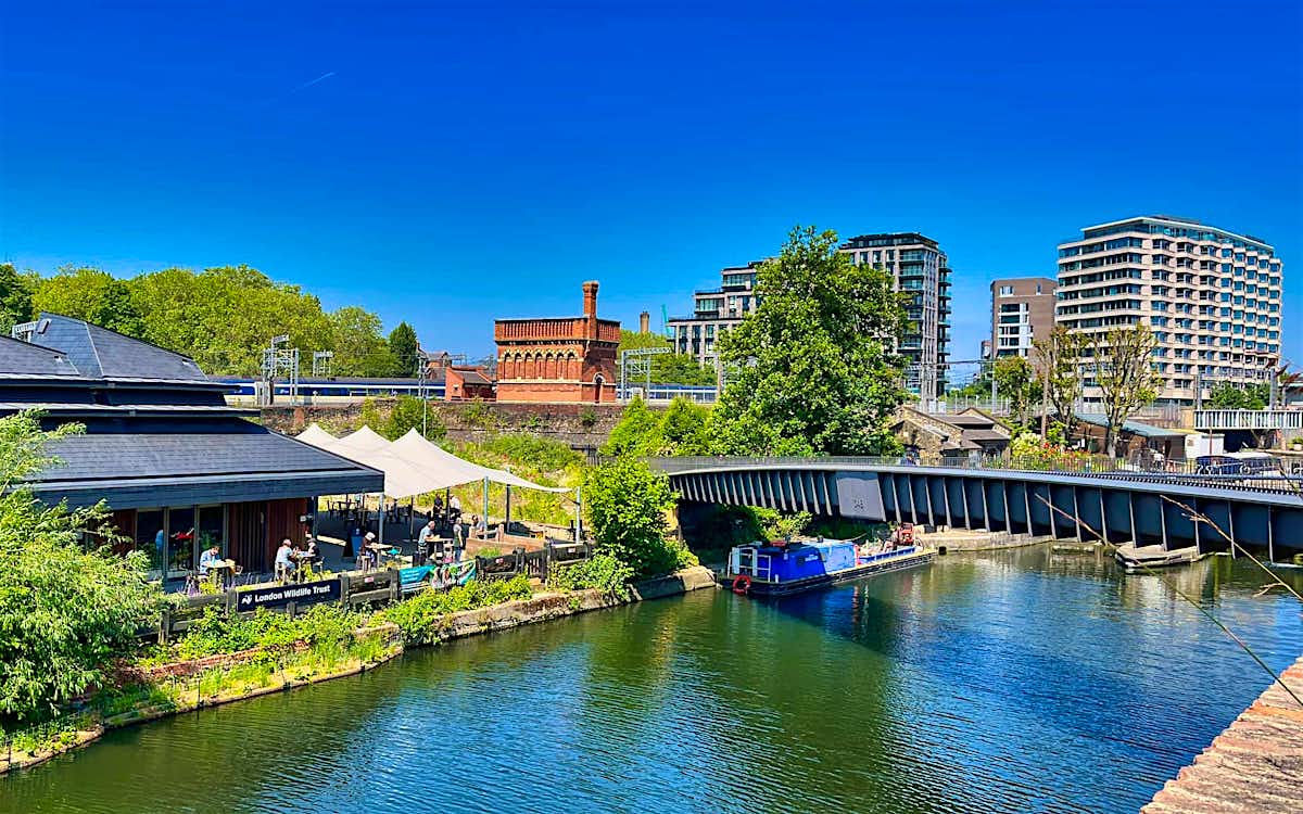 Camley Street Natural Park Paerque reserva natural Camley Street, Kings Cross, Londres
