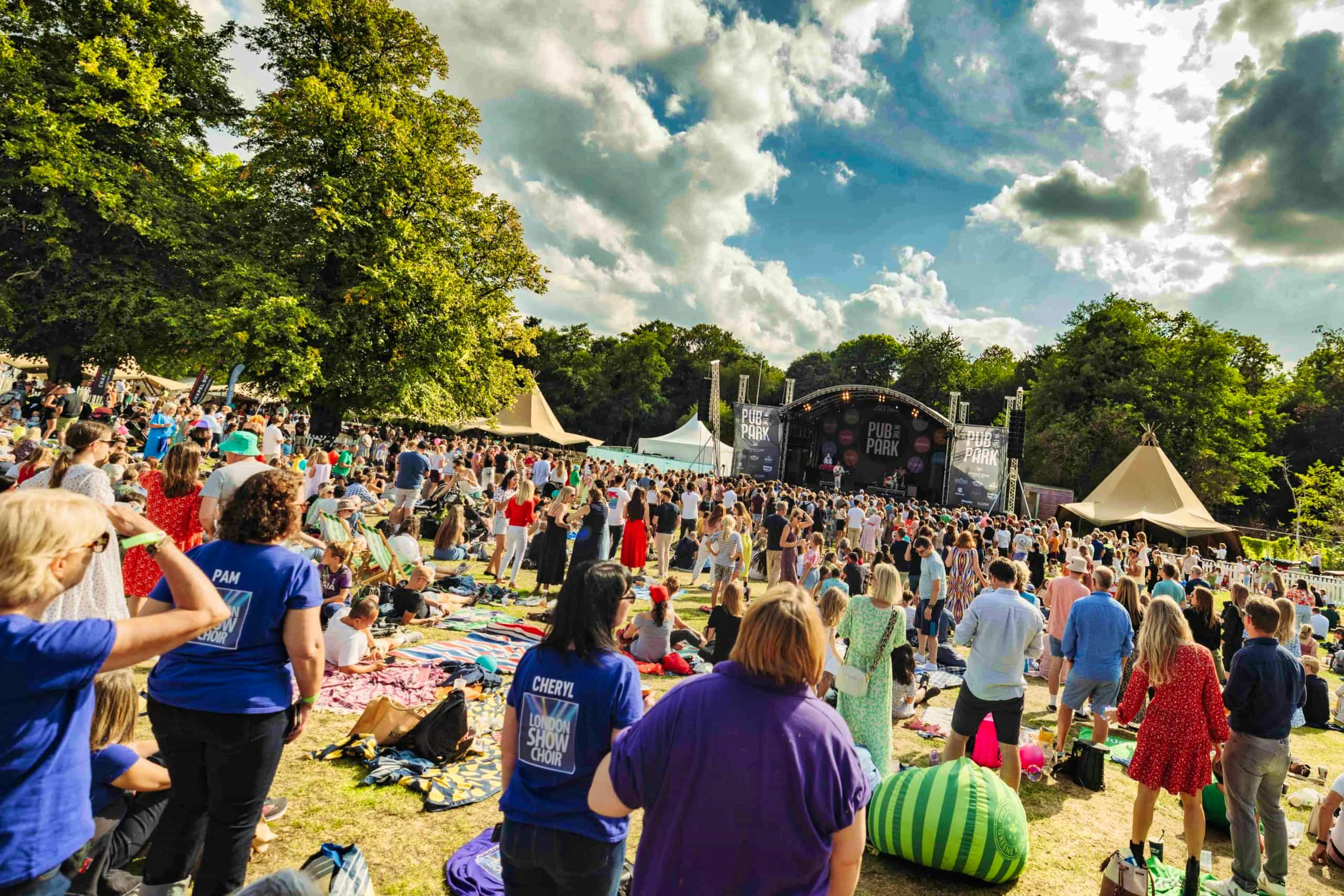 Festival de verano Pub in the Park en Londres